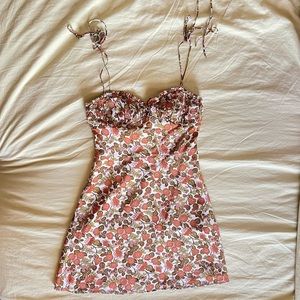 Realisation Par Devon Dress 70s Floral